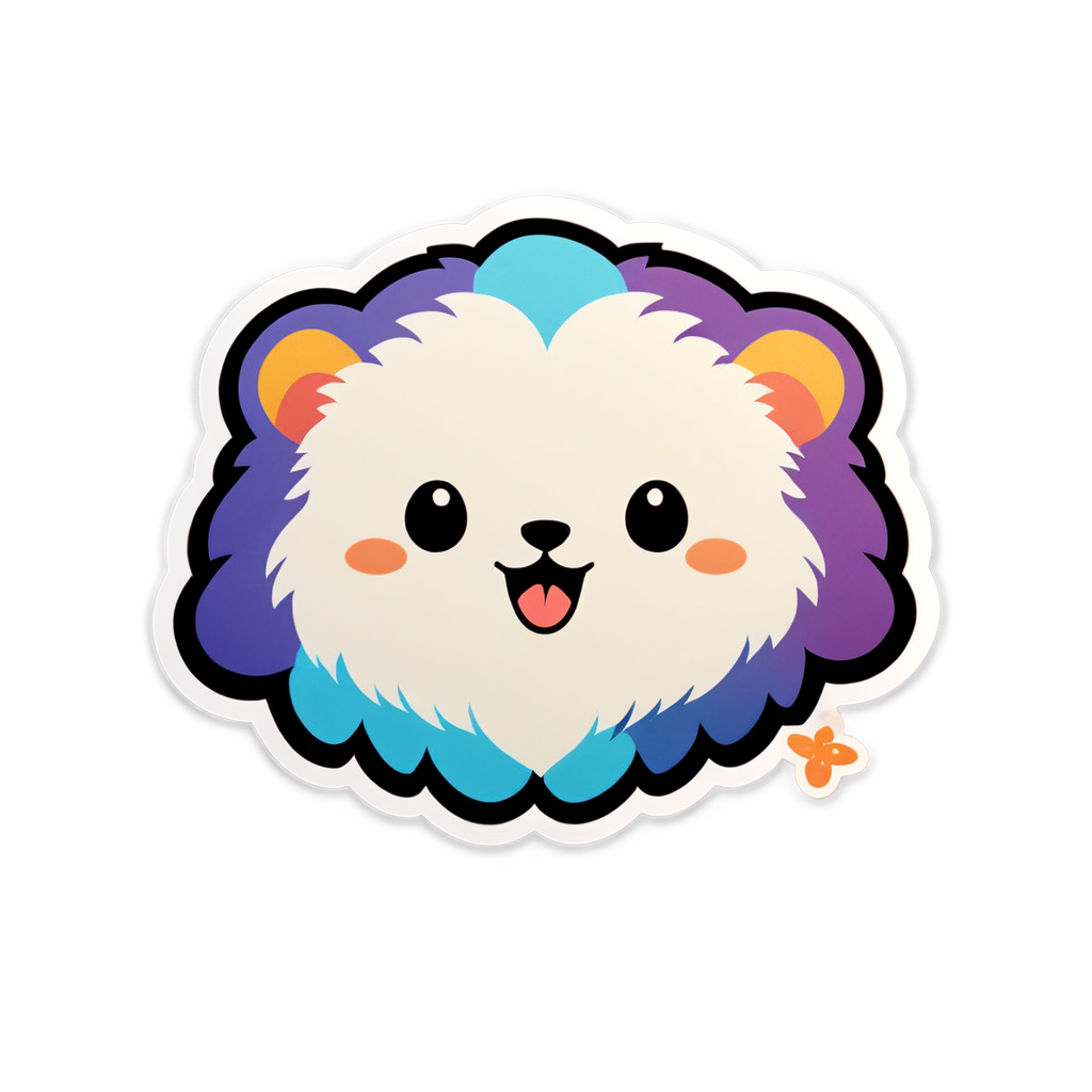 Cute Orajet Sticker