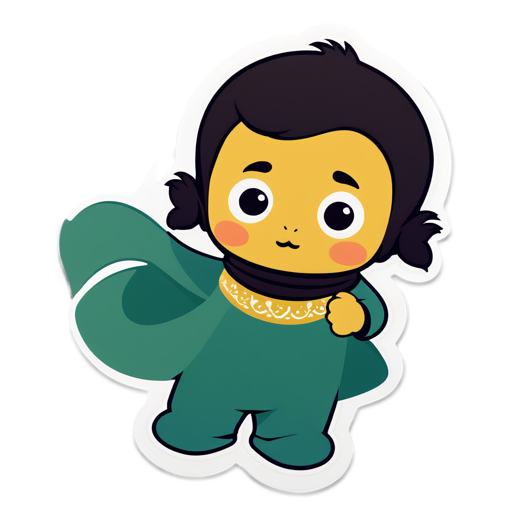 Cute Oscar Sticker