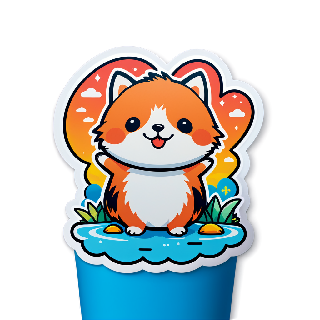 Cute Outdoor Sticker