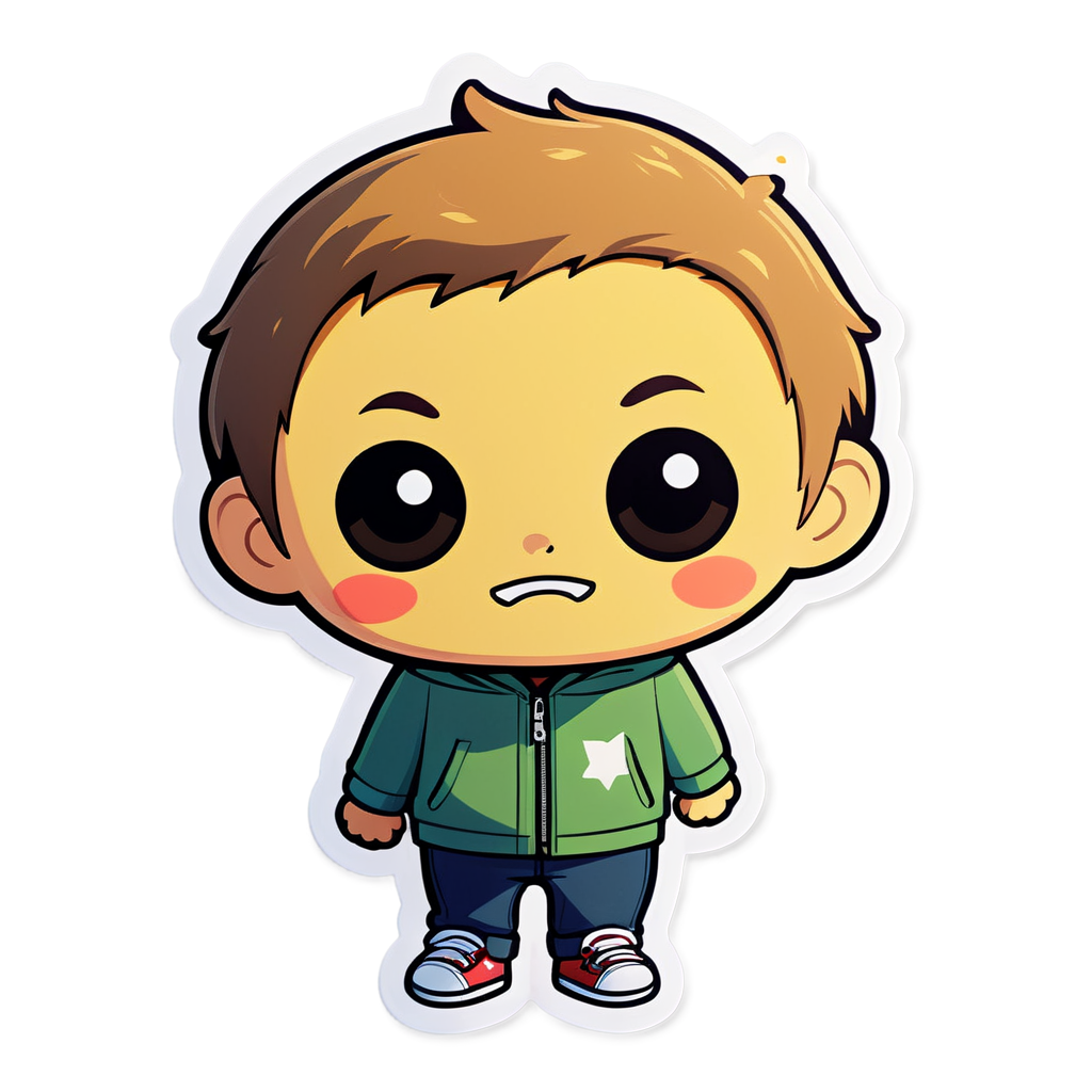 Cute Outsider Sticker