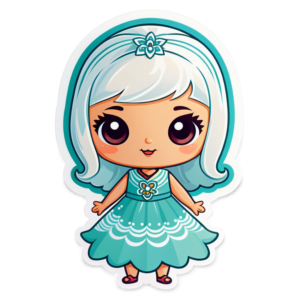 Cute Pacifica Sticker