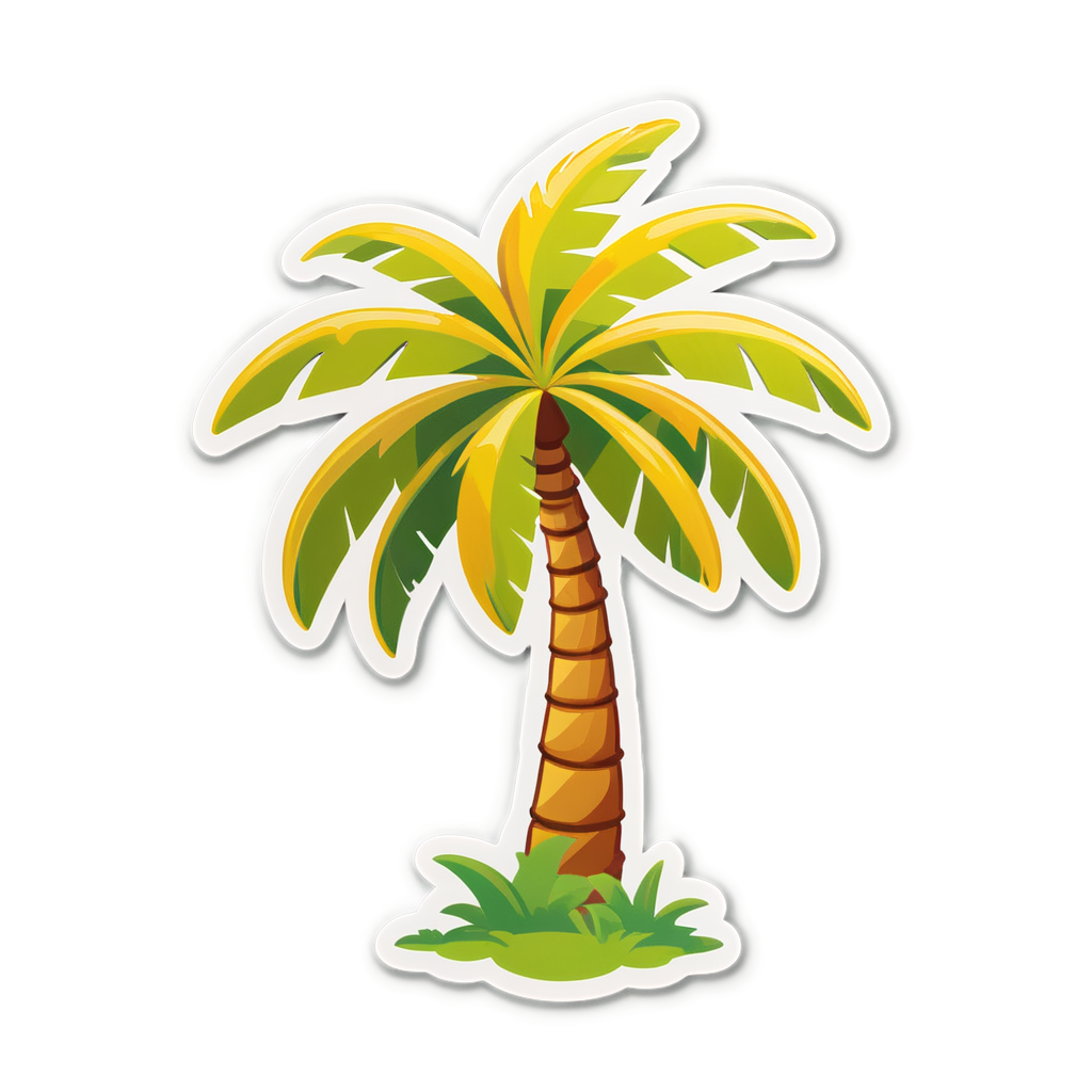 Cute Palm Sticker