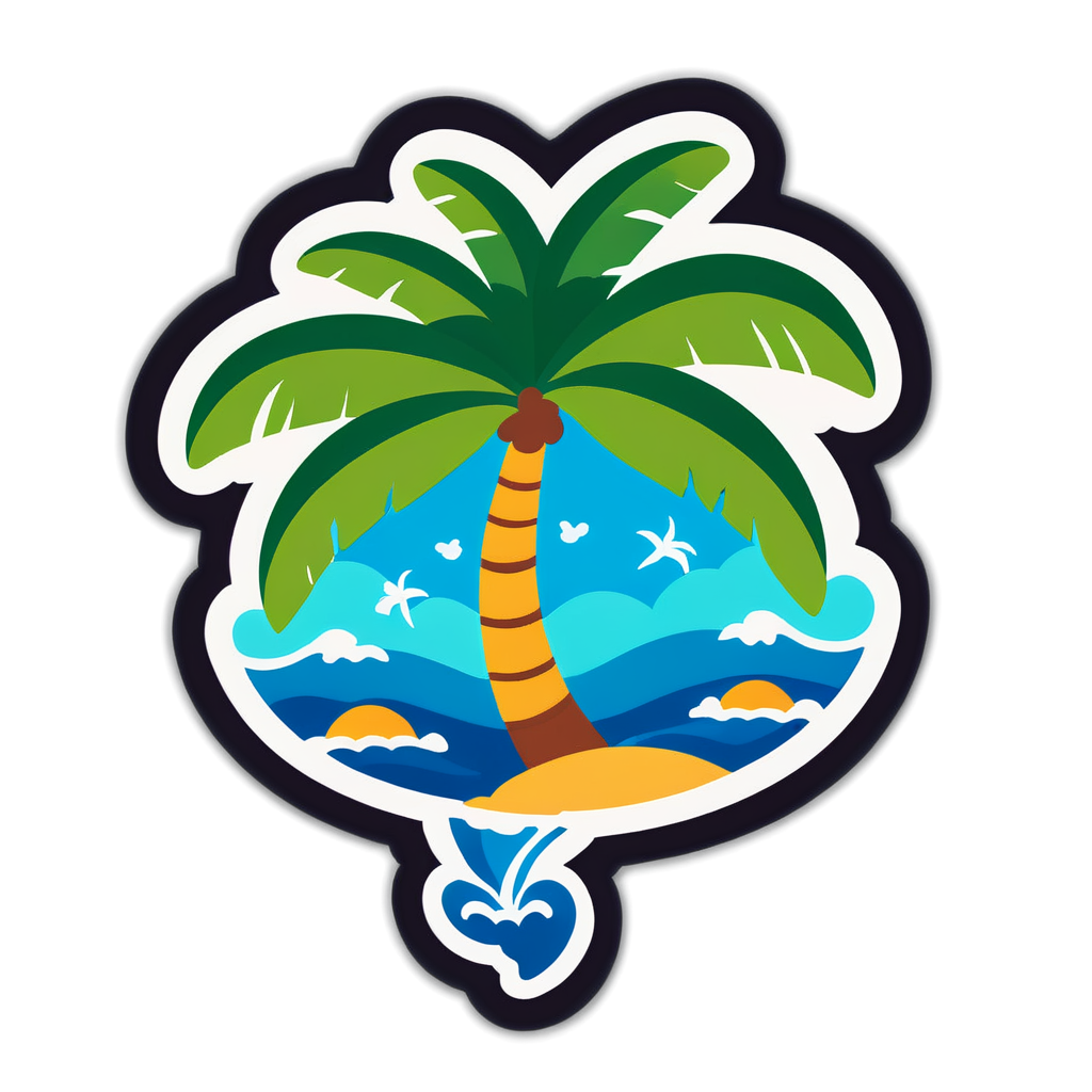 Paradise Sticker Ideas