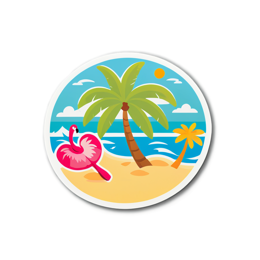 Paradise Sticker Ideas