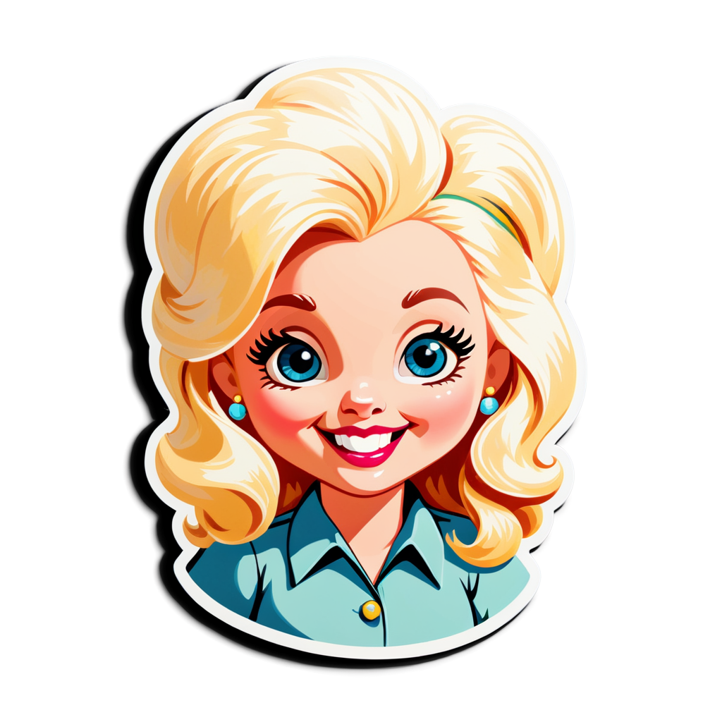 Parton Sticker Ideas