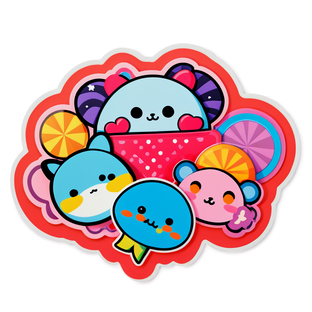 Cute Patches Sticker