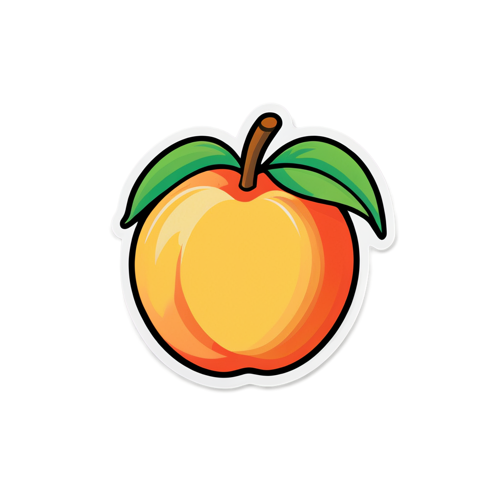 Peaches Sticker Collection