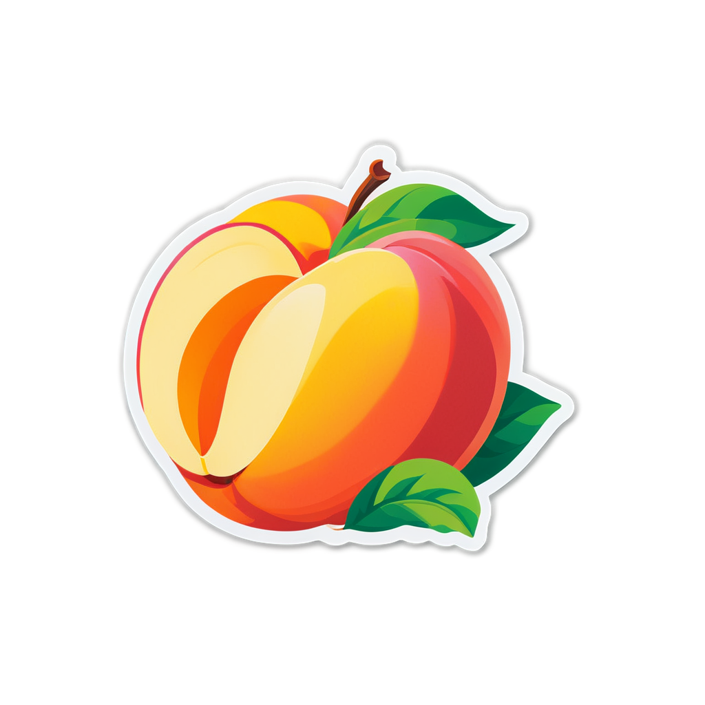 Peaches Sticker Kit