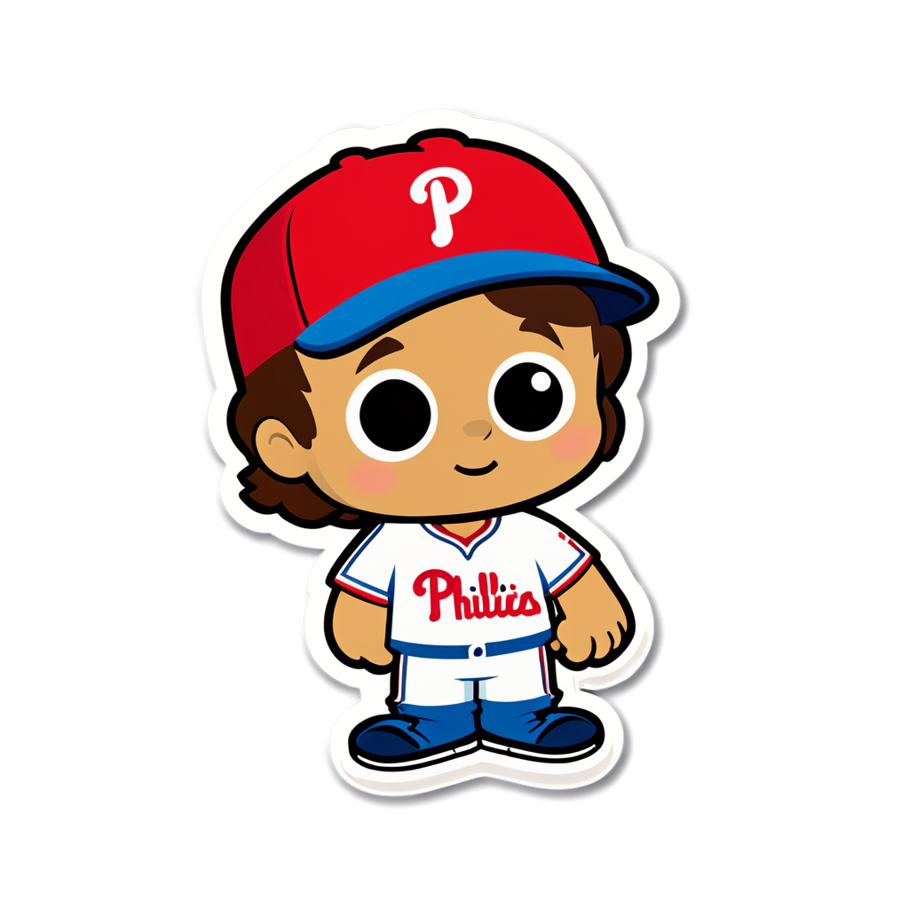 Cute Phillies Sticker