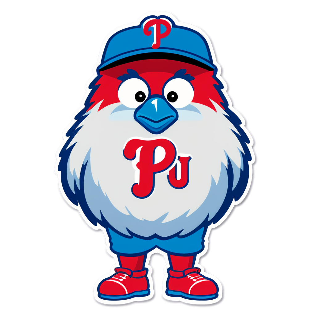 Cute Phillies Sticker