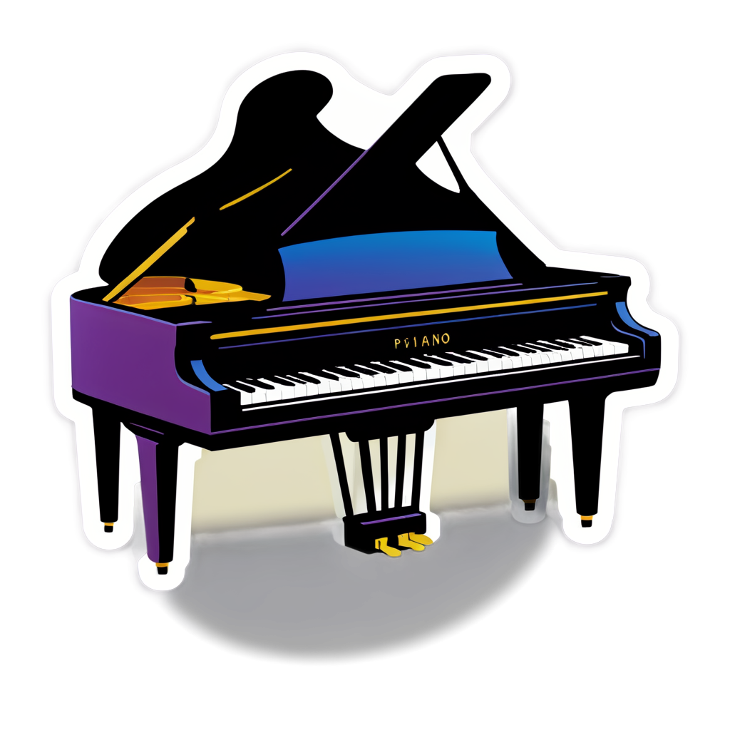 Piano Sticker Collection