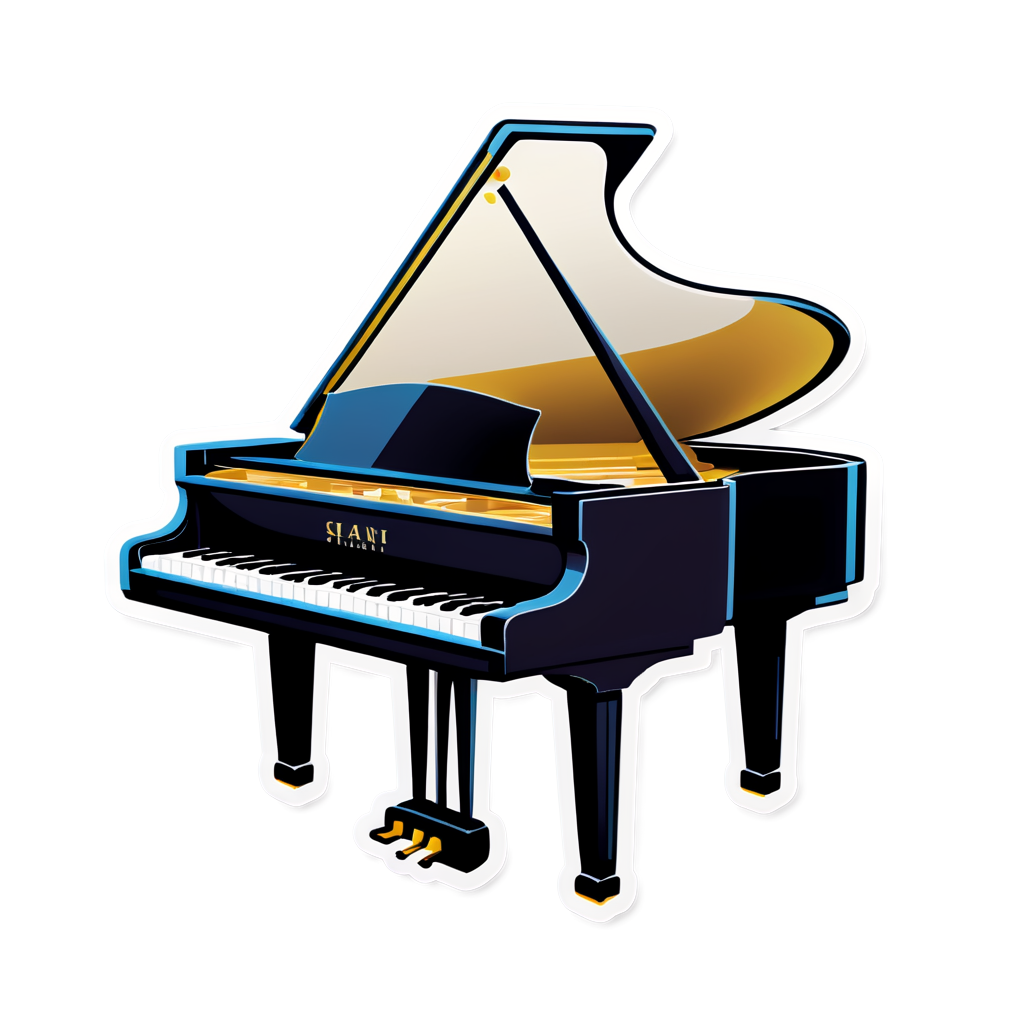 Piano Sticker Collection