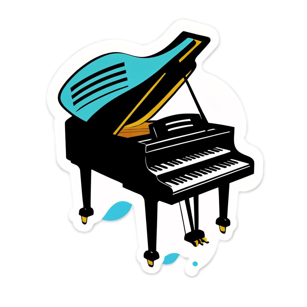 Piano Sticker Collection