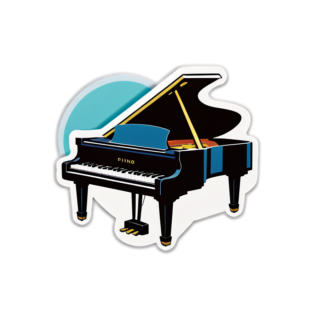 Piano Sticker Ideas