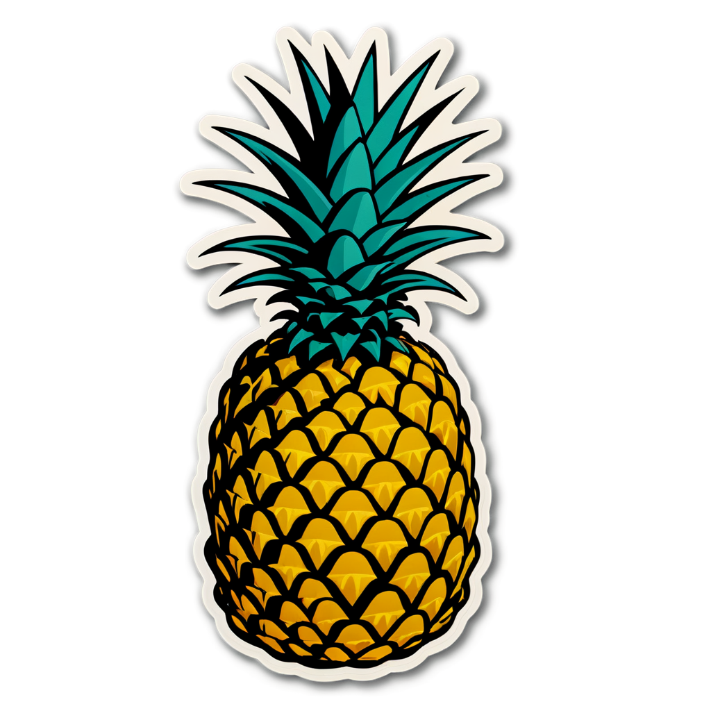 Pinapple Sticker Kit