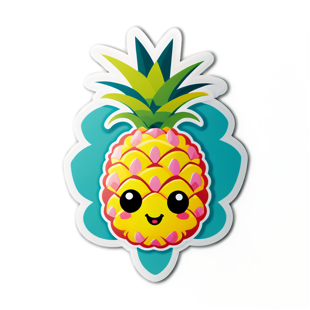 Pinapple Sticker Ideas