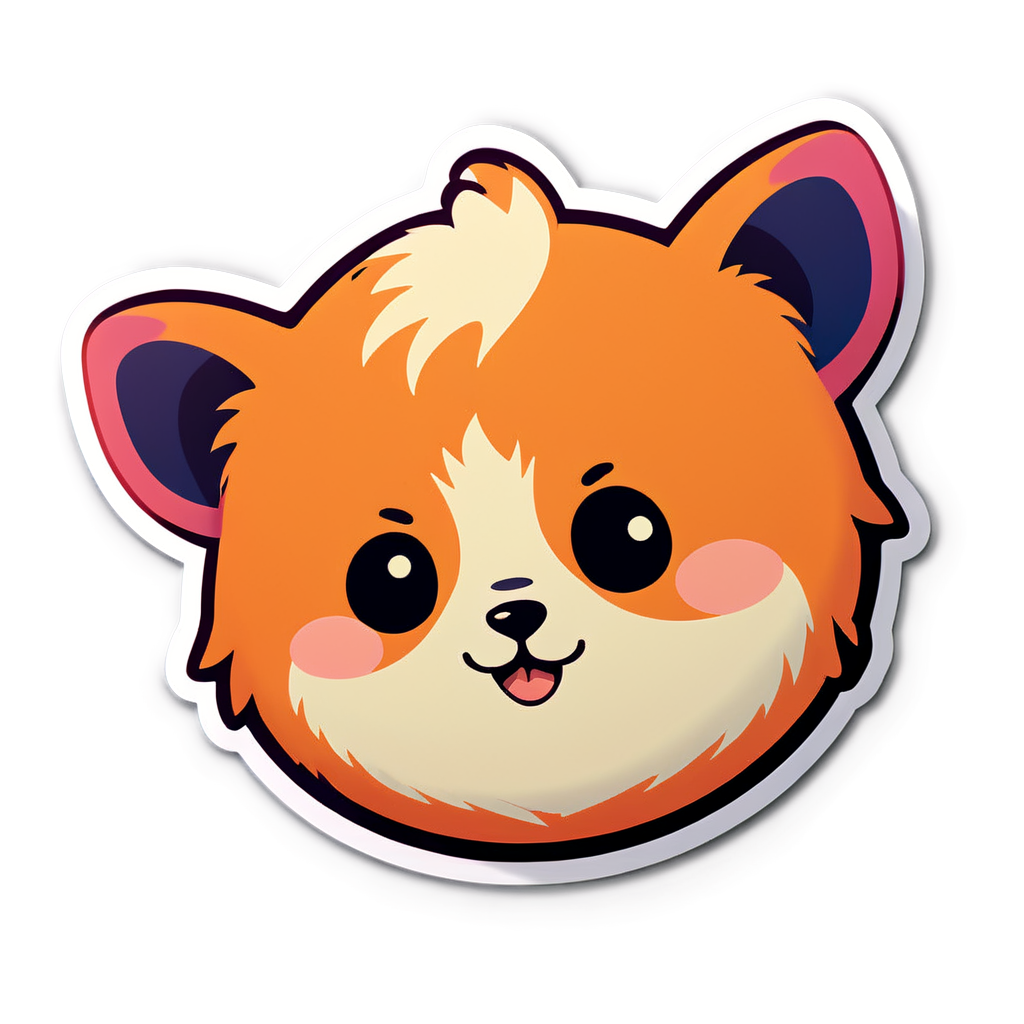 Cute Ping Sticker