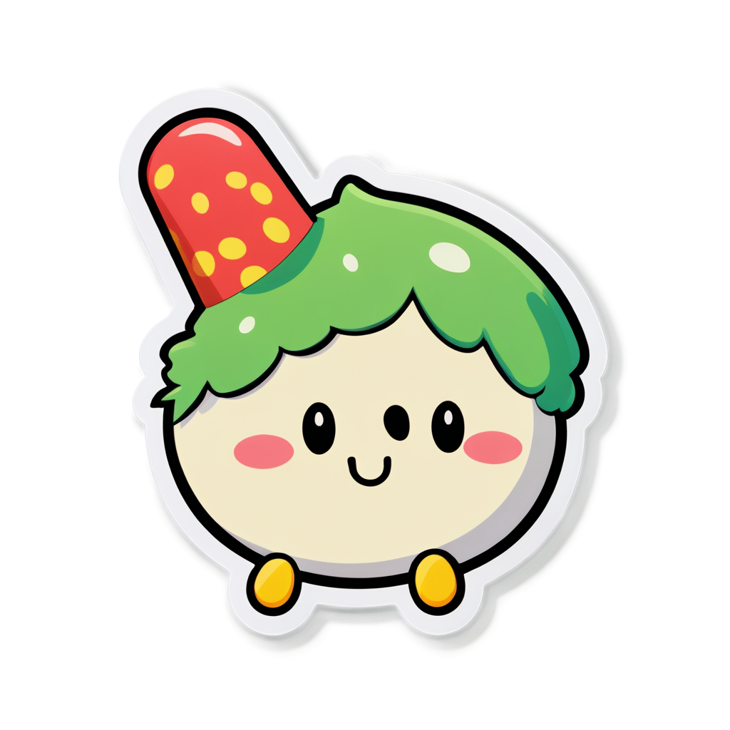 Cute Ping Sticker