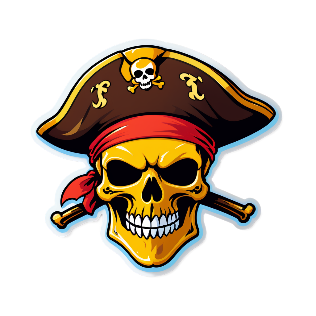 Pirate Sticker Collection