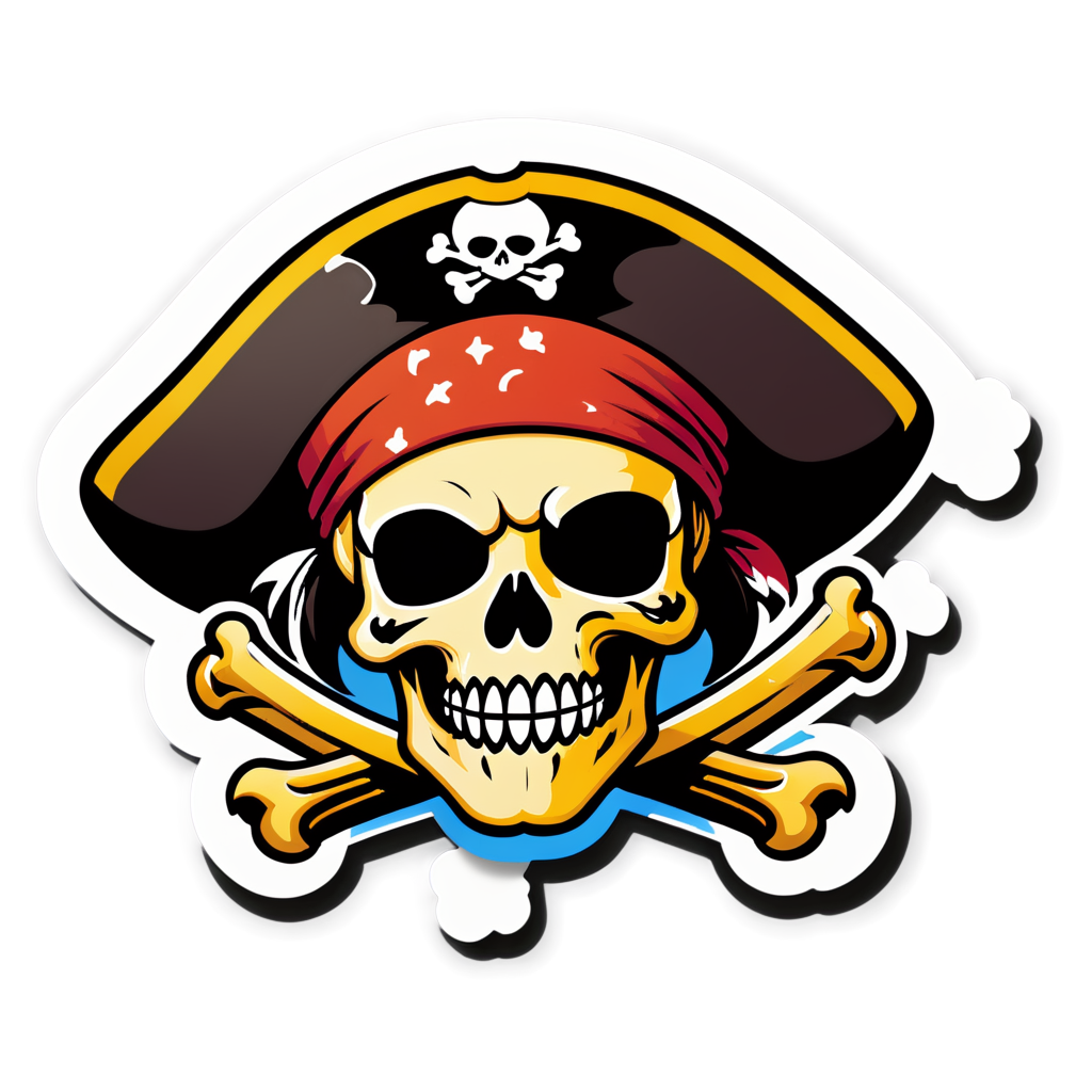 Pirate Sticker Kit