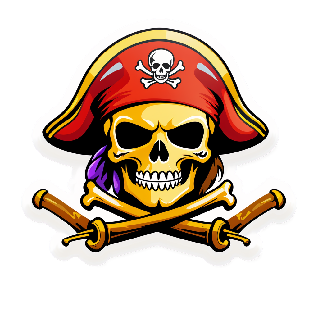 Pirate Sticker Kit