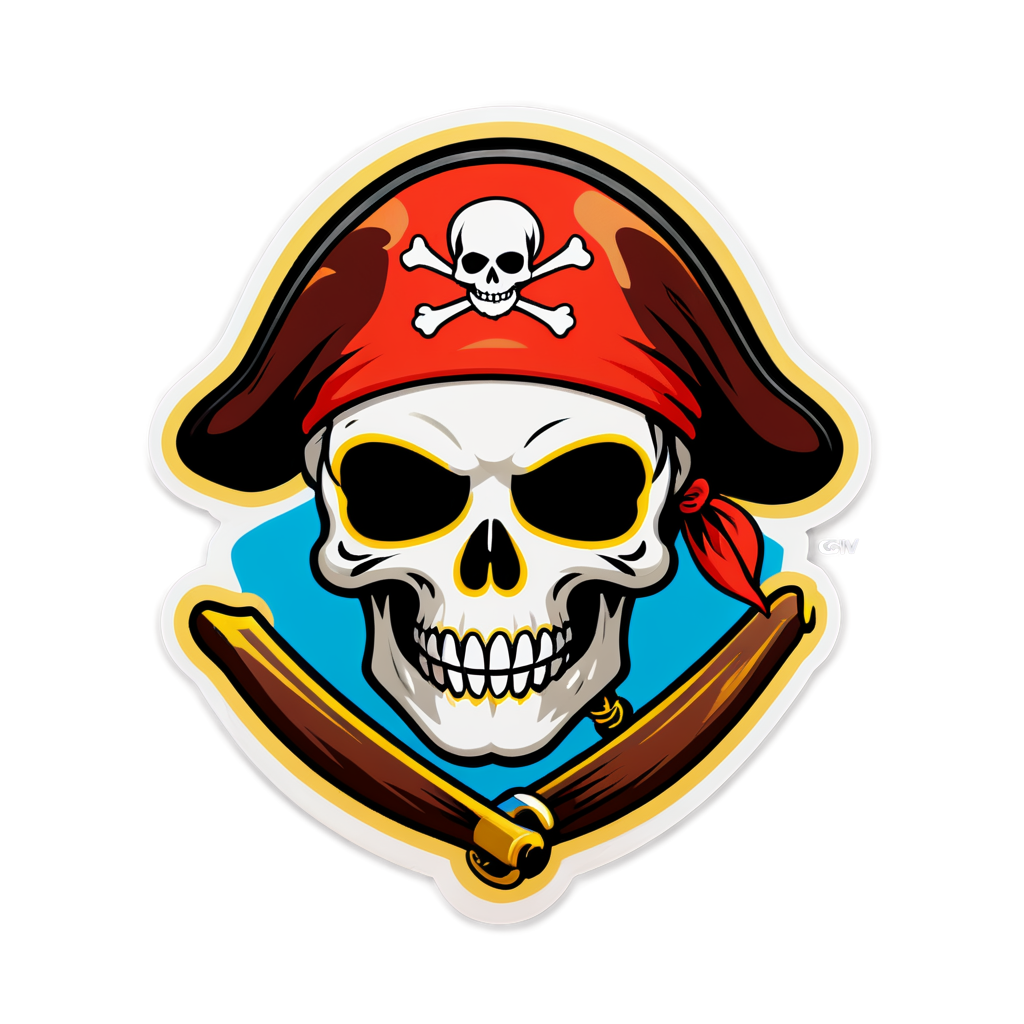 Pirate Sticker Kit