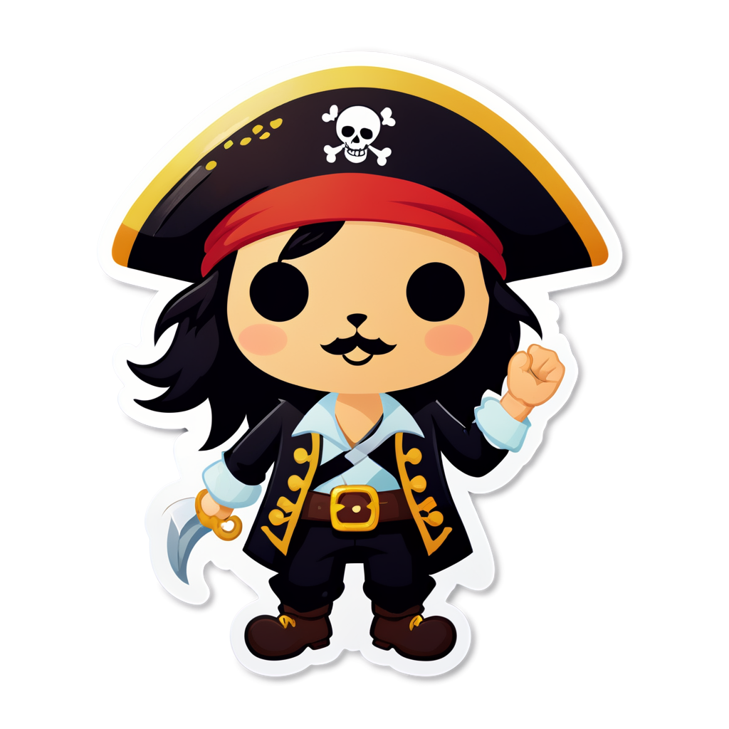 Pirate Sticker Ideas