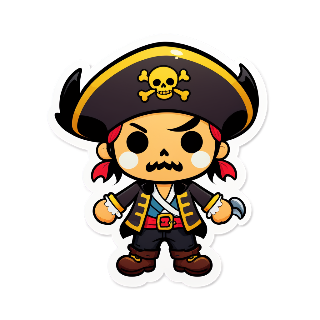 Pirate Sticker Ideas