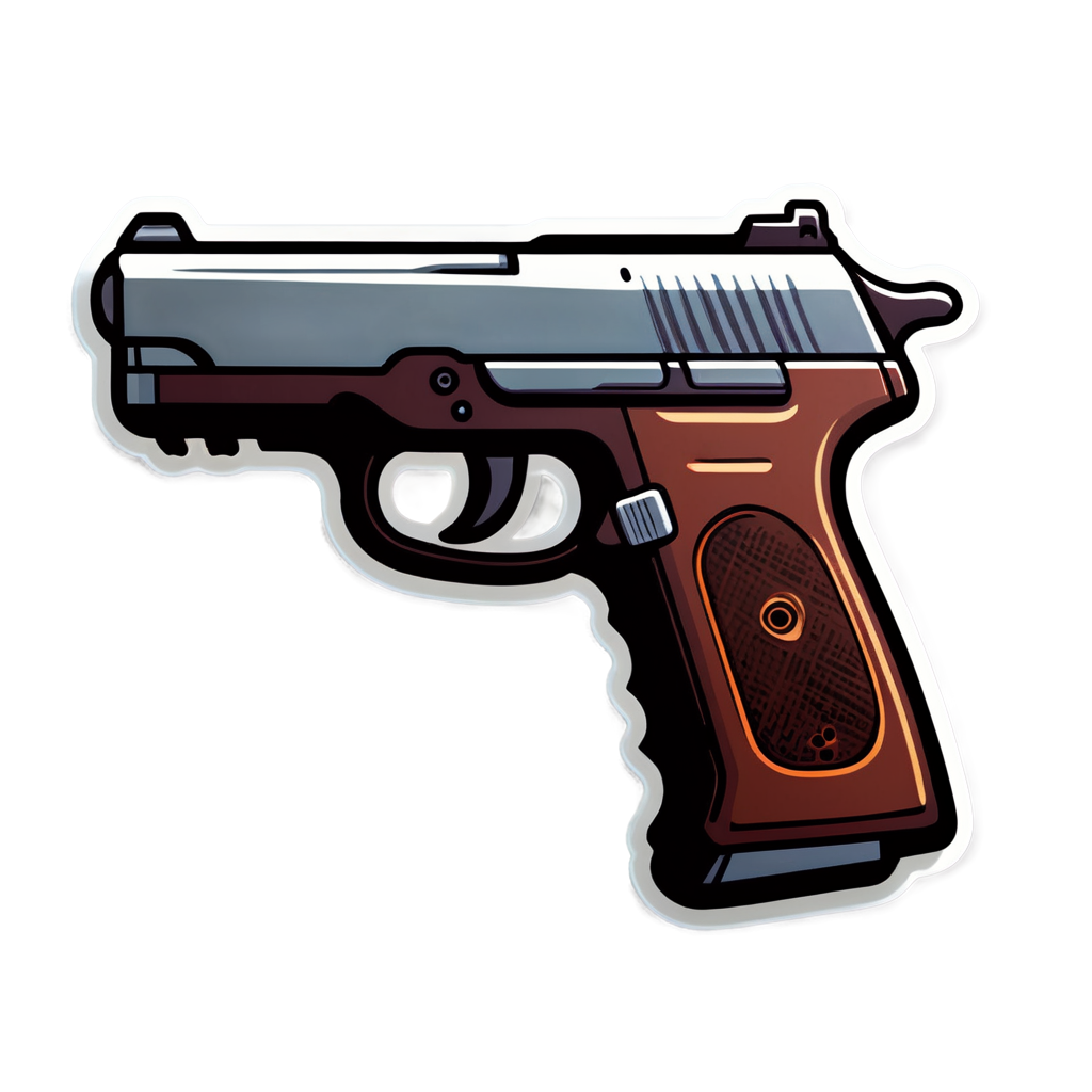 Pistol Sticker Ideas