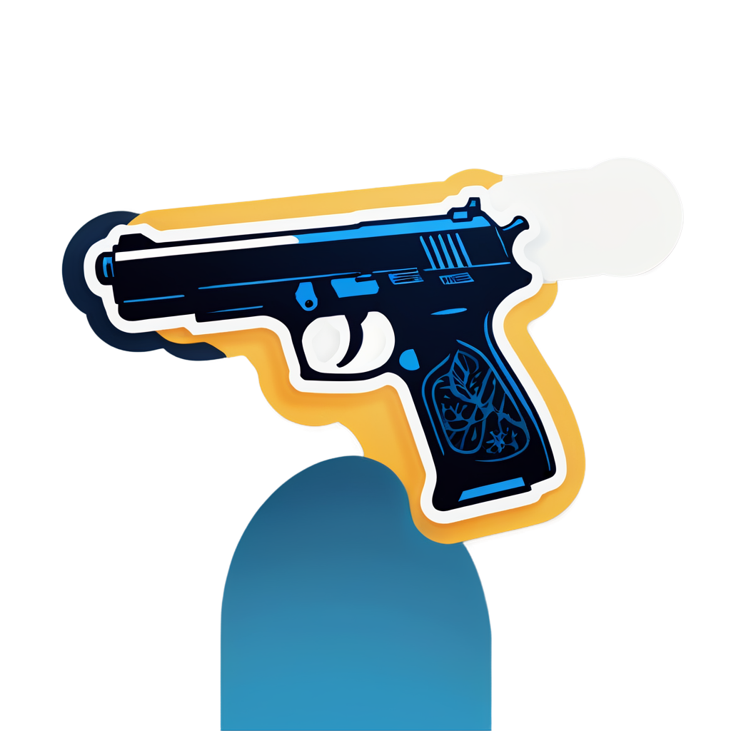 Pistol Sticker Ideas