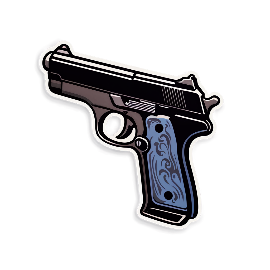 Pistol Sticker Ideas