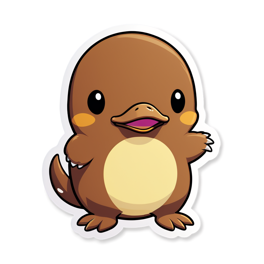 Platypus Sticker Ideas