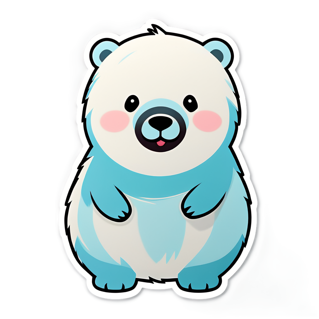 Cute Polar Sticker