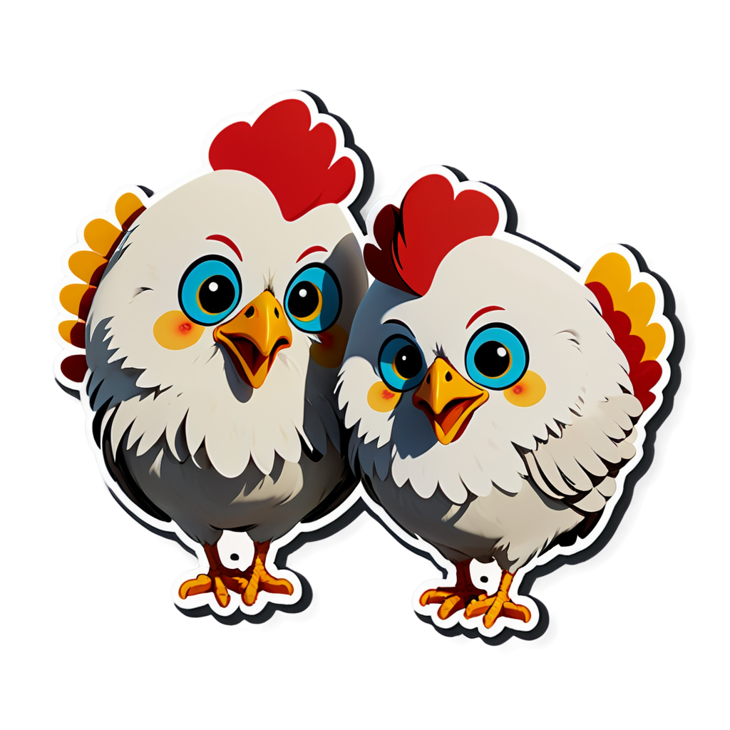 Pollos Sticker Ideas