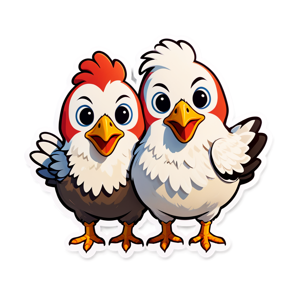 Pollos Sticker Ideas