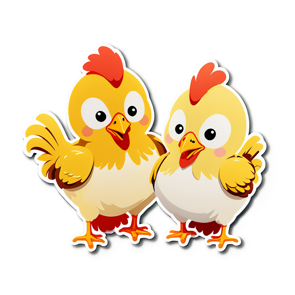 Pollos Sticker Ideas