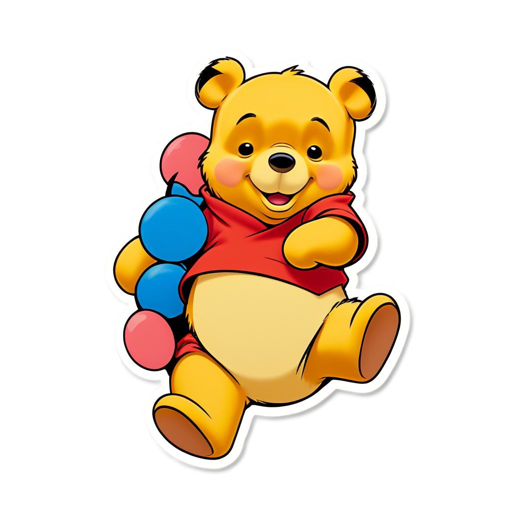 Pooh Sticker Collection