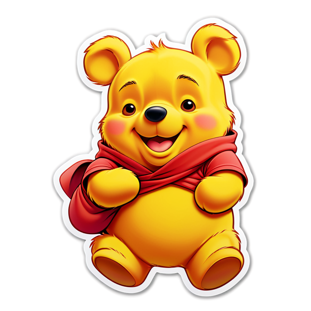 Pooh Sticker Ideas