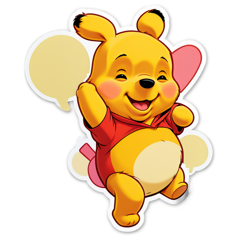 Pooh Sticker Ideas