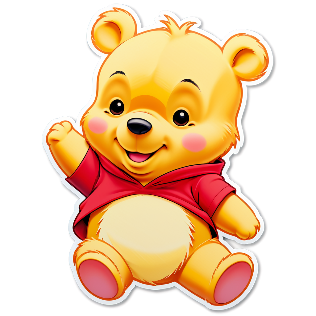 Pooh Sticker Ideas