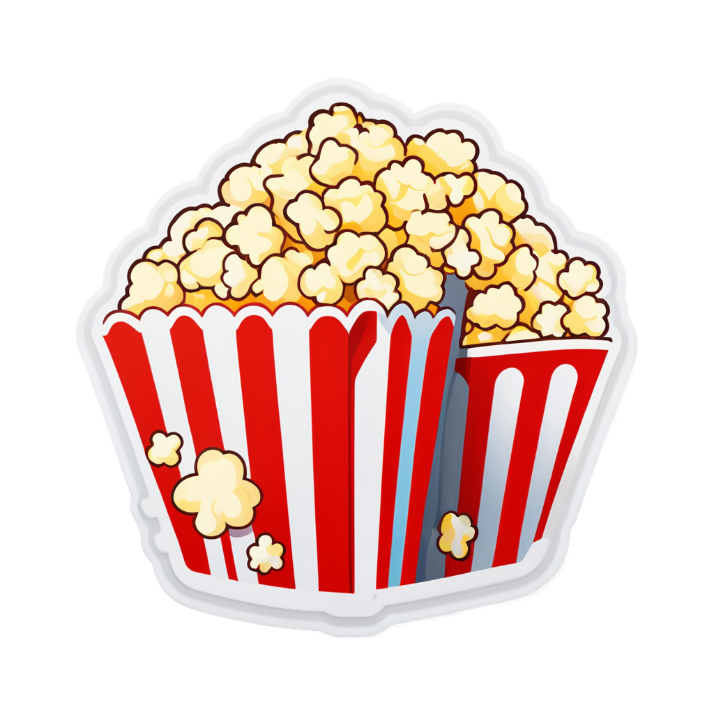 Popcorn Sticker Collection