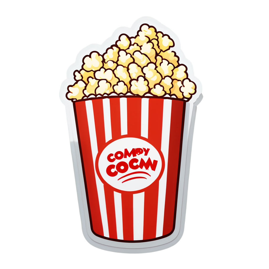 Popcorn Sticker Collection