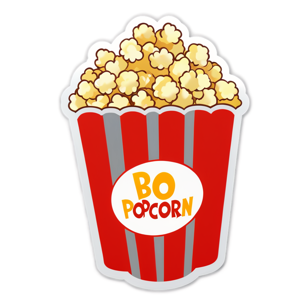 Popcorn Sticker Kit