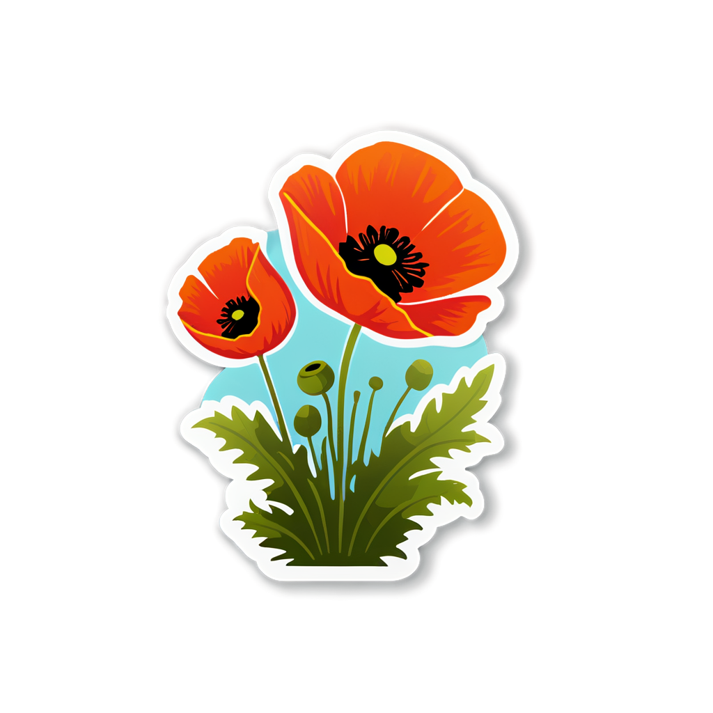 Poppy Sticker Kit