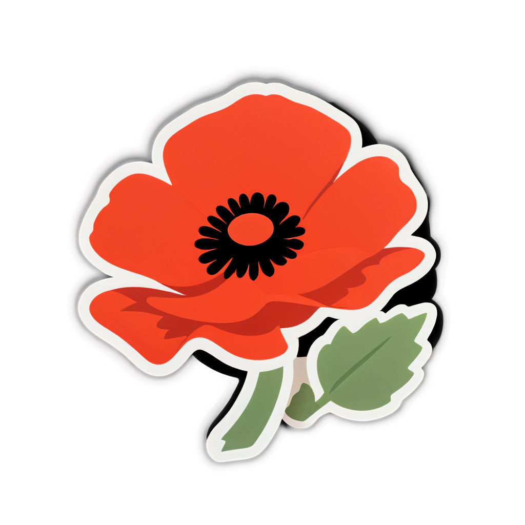 Poppy Sticker Ideas