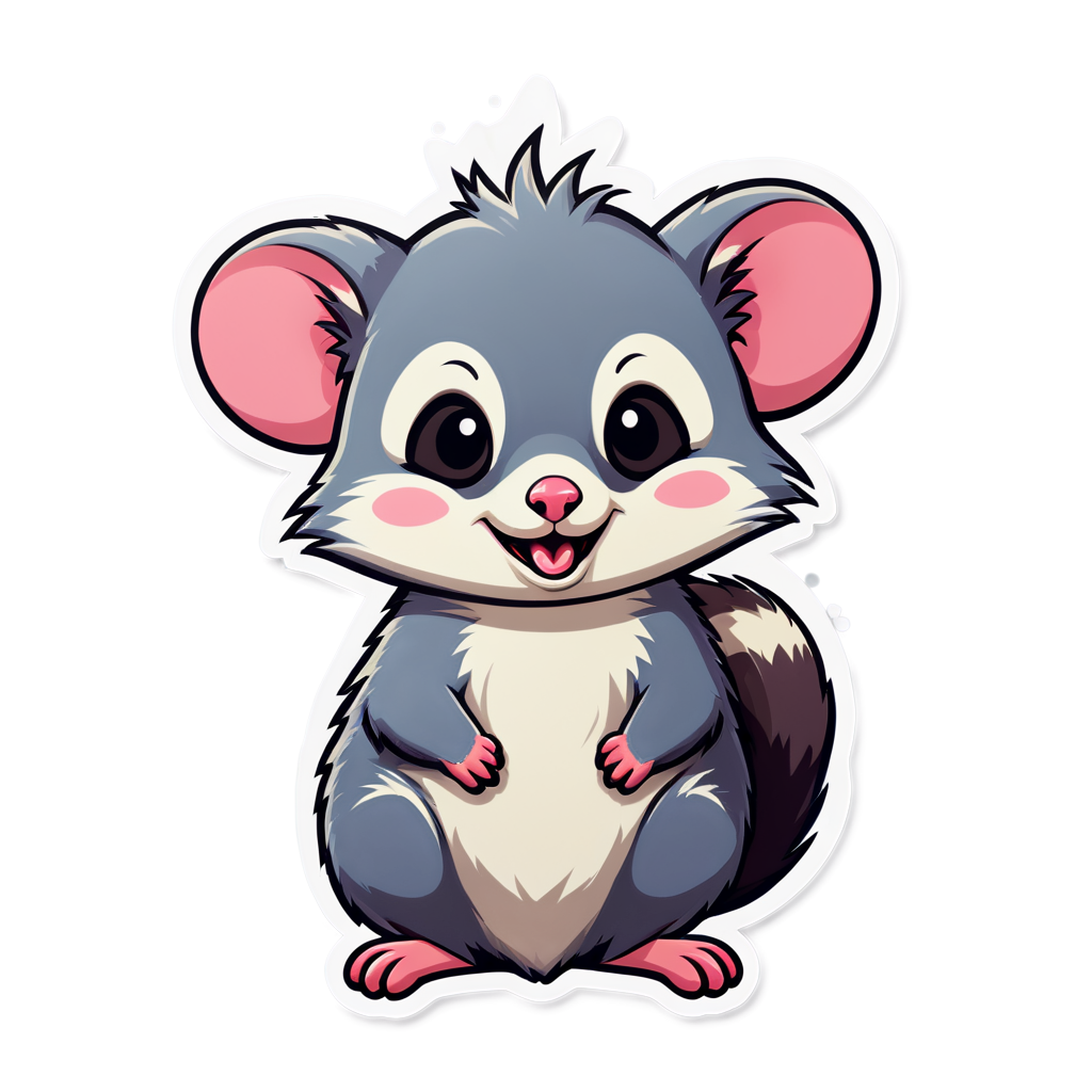 Possum Sticker Ideas