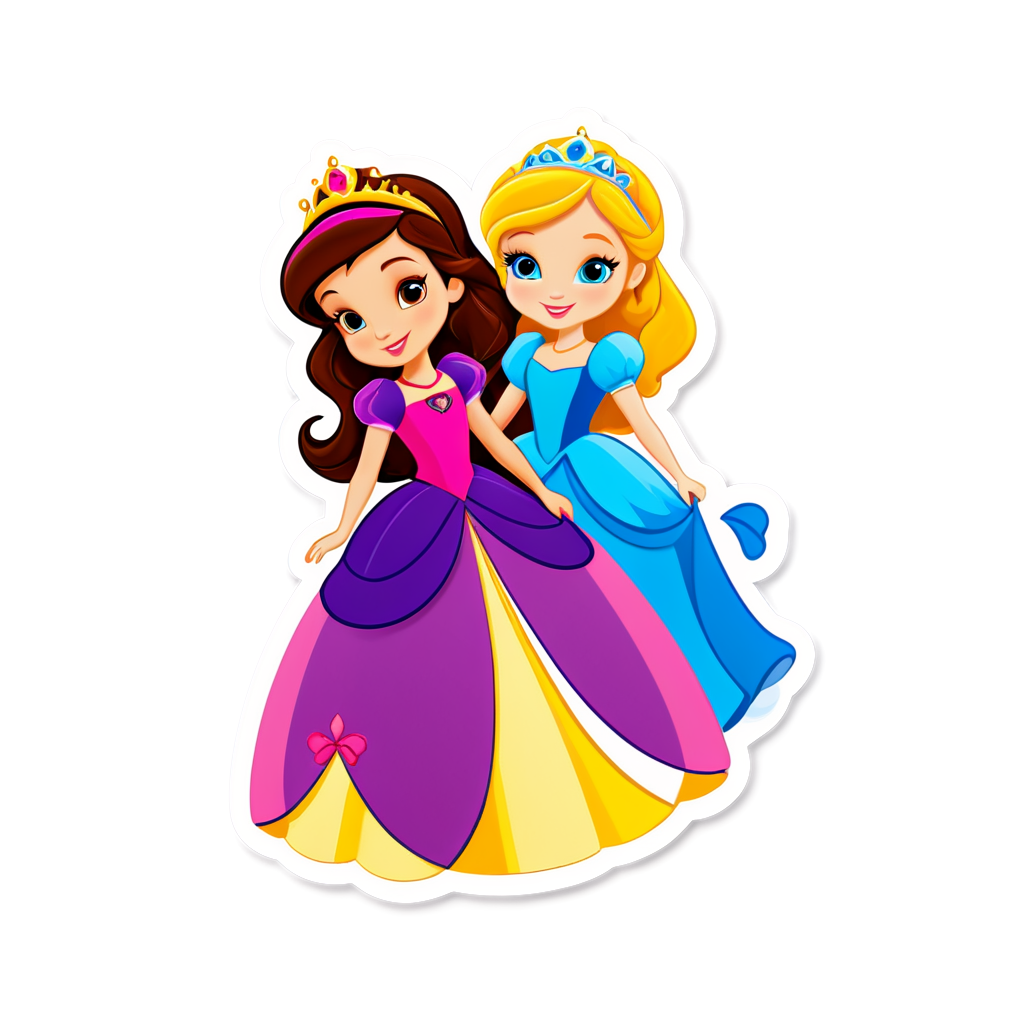 Princesas Sticker Kit