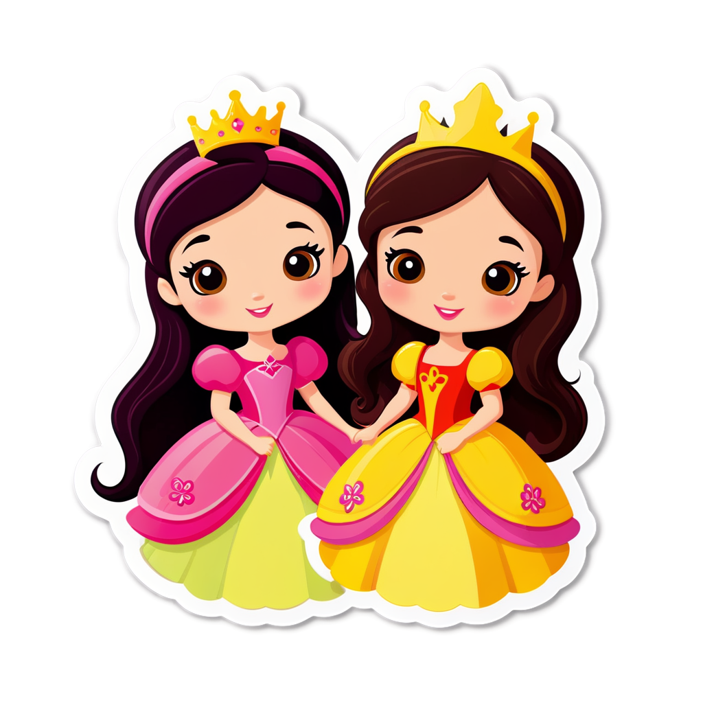 Princesas Sticker Ideas