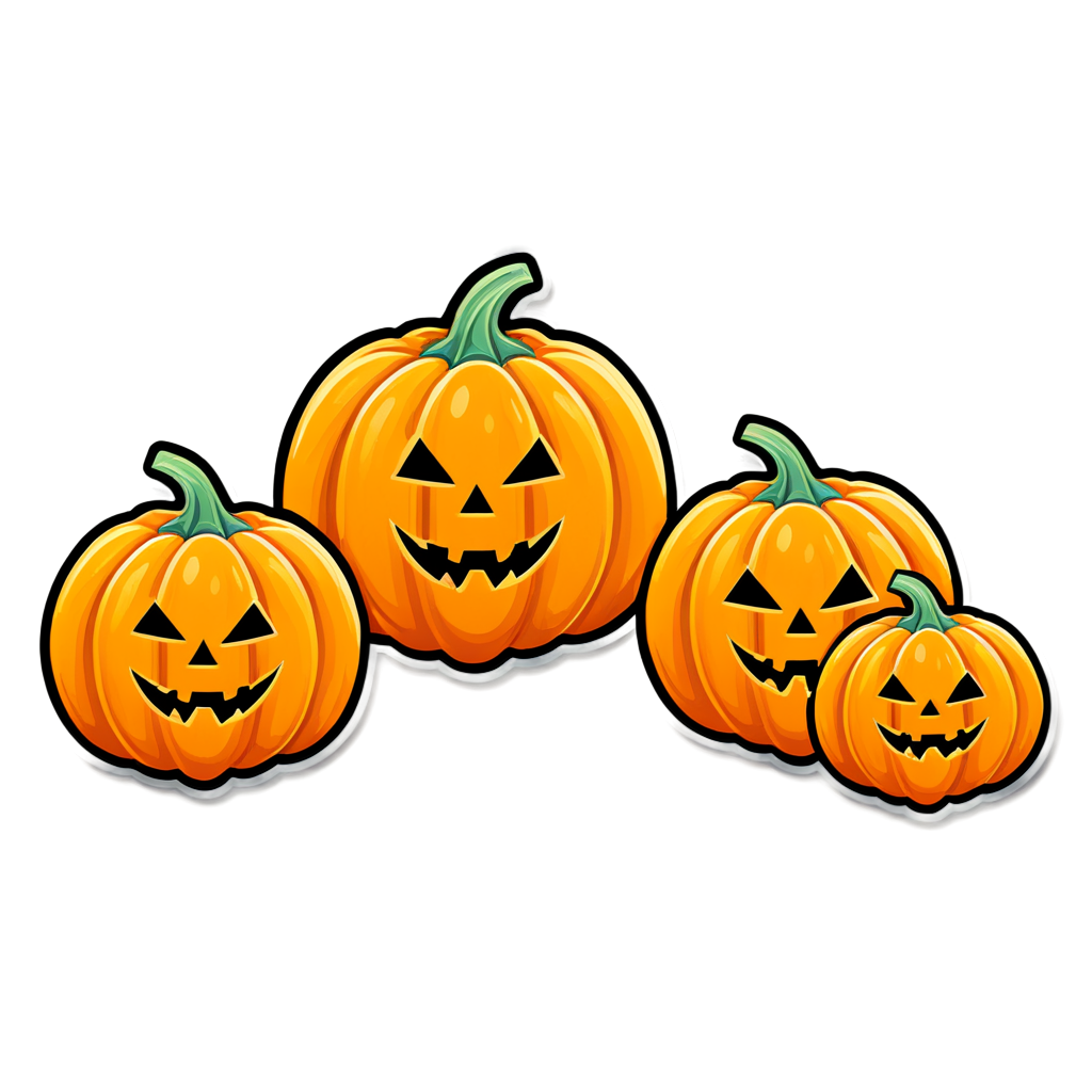 Pumpkins Sticker Collection