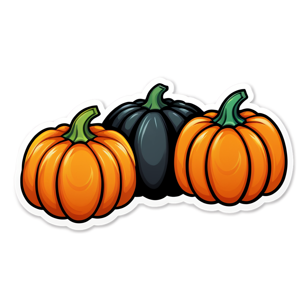 Pumpkins Sticker Collection